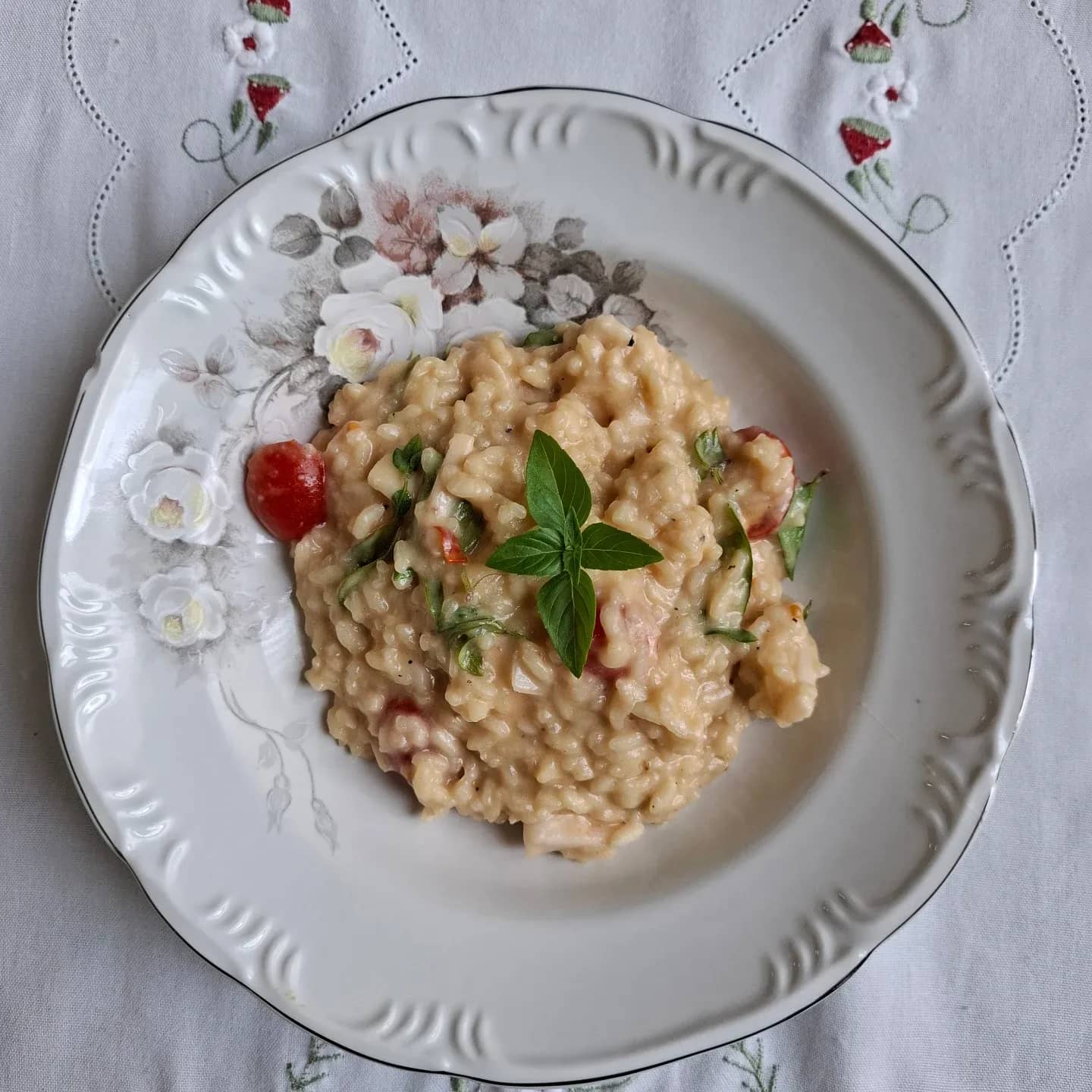 Risoto caprese